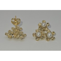 orecchini con micro perline flora 031