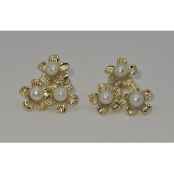 orecchini con micro perline flora 031
